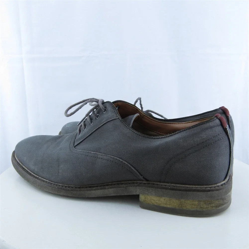 Steve Madden Men Oxfords Shoes Carsen Gray Lace Up Size 11 Medium‎ (D, M)
